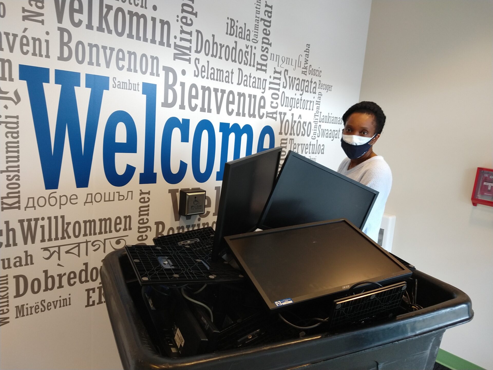 Computer story — photo of comptuters